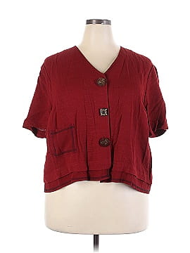 Earth Song Short Sleeve Button-Down Shirt (view 1)