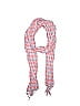 Unbranded Checkered-gingham Pink Scarf One Size - photo 1