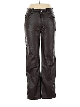 H&M Faux Leather Pants (view 1)