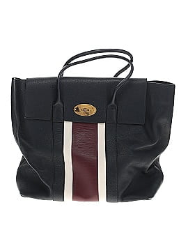 Mulberry Piccadilly College Stripe Leather Weekender (view 1)