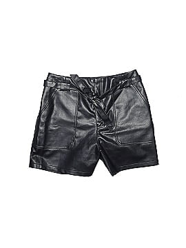 Bagatelle Faux Leather Shorts (view 1)