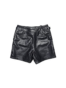 Bagatelle Faux Leather Shorts (view 2)
