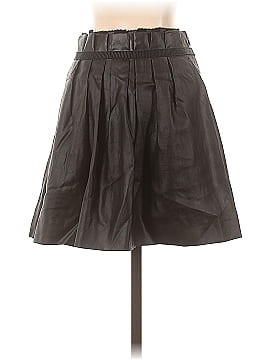 Ports 1961 Faux Leather Skirt (view 2)
