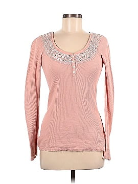 Free People Long Sleeve Henley (view 1)