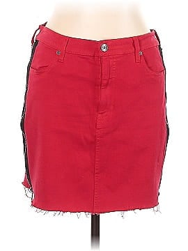 Kendall & Kylie Denim Skirt (view 1)