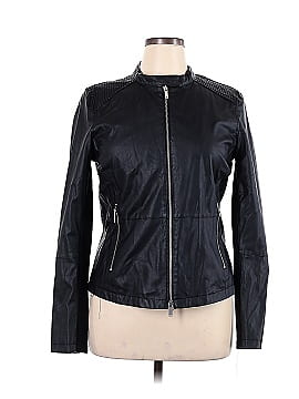 CALVIN KLEIN JEANS Faux Leather Jacket (view 1)