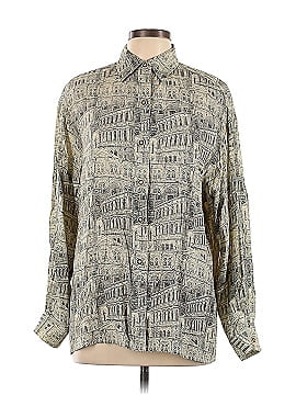 Evan Picone Long Sleeve Button-Down Shirt (view 1)