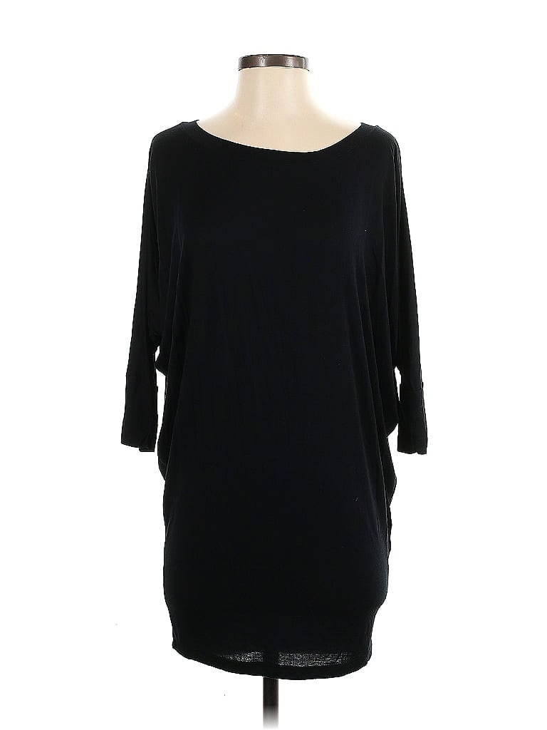 41HAWTHORN Pre-owned Short Sleeve Top Black Boatneck Tops