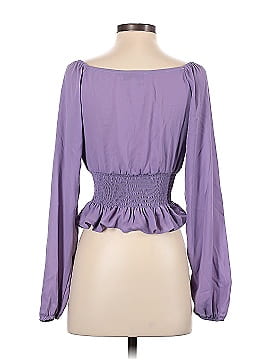 WAYF Long Sleeve Blouse (view 2)