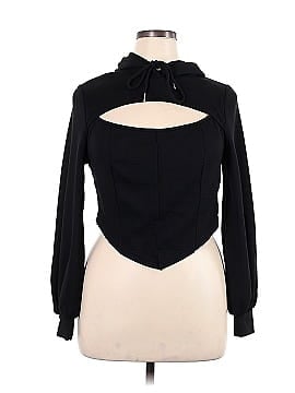 Shein Curve Pullover Hoodie (view 1)
