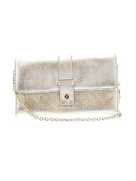 Halogen Leather Clutch (view 1)