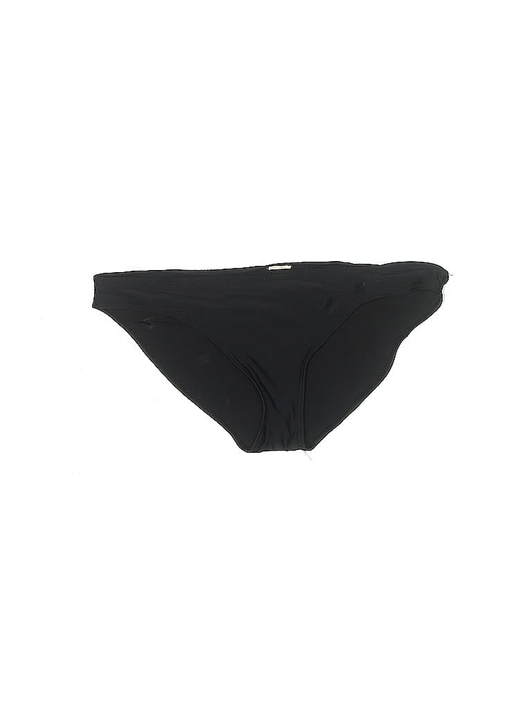 Jamaican Style Solid Black Swimsuit Bottoms Size S - photo 1