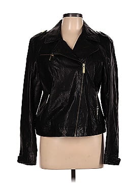 MICHAEL Michael Kors Leather Jacket (view 1)