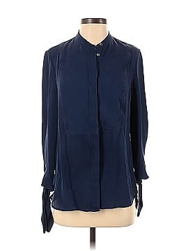 3.1 Phillip Lim Long Sleeve Silk Top (view 1)