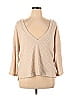 Shein Curve Tan Pullover Sweater Size 0X - photo 1