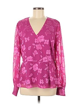 Halogen Long Sleeve Blouse (view 1)