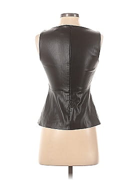 Theory Faux Leather Top (view 2)