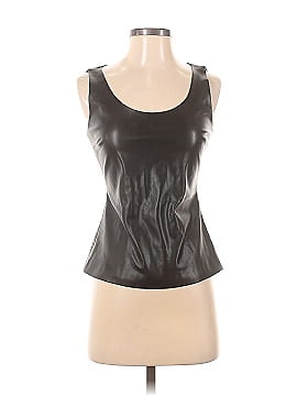 Theory Faux Leather Top (view 1)