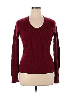 Marina Luna Cashmere Pullover Sweater (view 1)