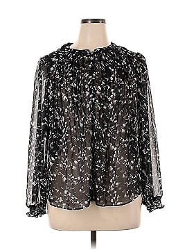 Simply Vera Vera Wang Long Sleeve Blouse (view 1)