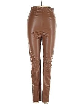 Zara Faux Leather Pants (view 1)