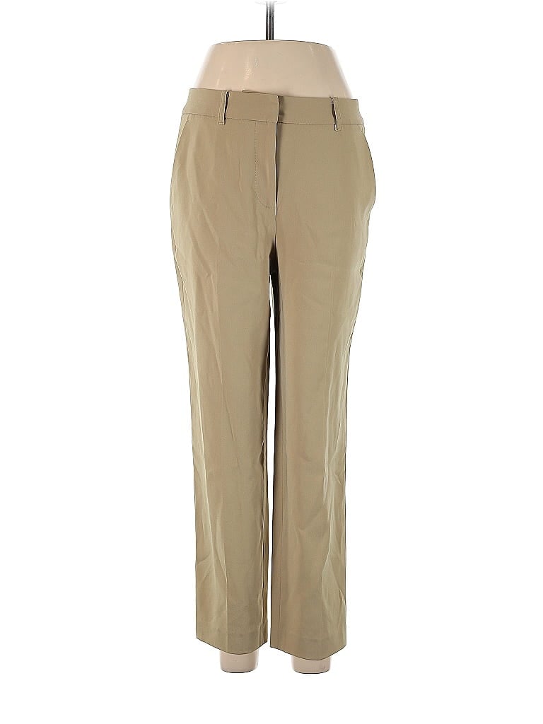 Amass Solid Tan Dress Pants Size 4 - photo 1