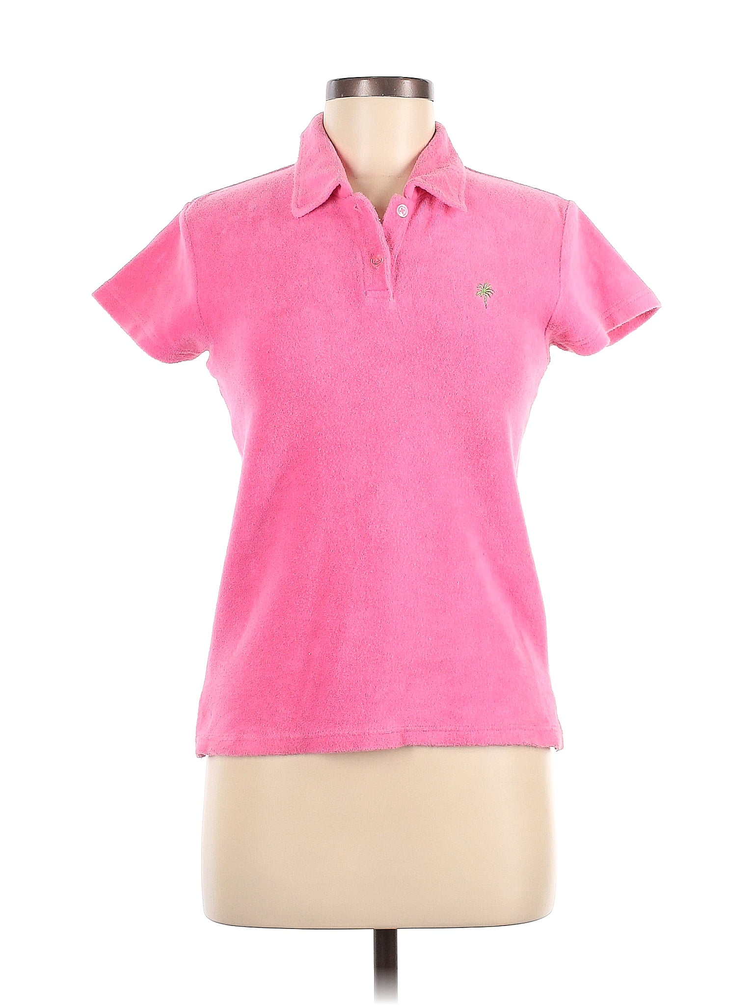 Lilly Pulitzer Pink Short Sleeve Polo Size M - 73% off | ThredUp