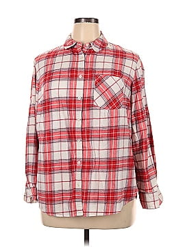 Ava & Viv Long Sleeve Button-Down Shirt (view 1)