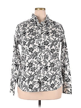 Lands' End Long Sleeve Button-Down Shirt (view 1)