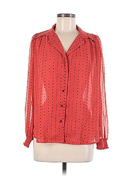 Topshop Long Sleeve Blouse (view 1)