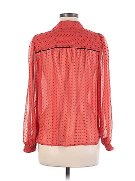 Topshop Long Sleeve Blouse (view 2)