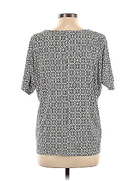 Jones New York Short Sleeve Blouse (view 2)