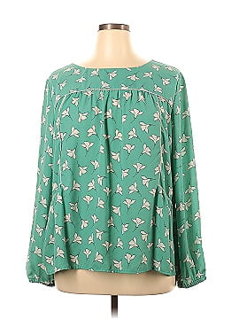 Ann Taylor LOFT Outlet Long Sleeve Blouse (view 1)