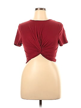 Shein Curve Short Sleeve T-Shirt (view 1)