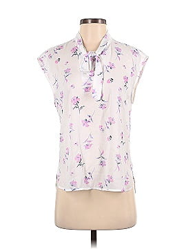 Bar III Short Sleeve Blouse (view 1)