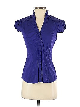 Express Design Studio Short Sleeve Blouse (view 1)