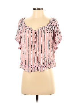 American Eagle Outfitters Short Sleeve Blouse (view 1)