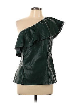 INC International Concepts Faux Leather Top (view 1)