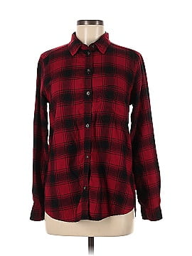 American Eagle Outfitters Long Sleeve Button-Down Shirt (view 1)