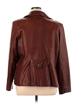 Jones New York Leather Jacket (view 2)