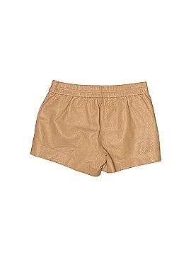 J.Crew Collection Faux Leather Shorts (view 2)