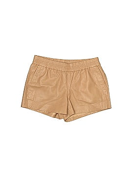 J.Crew Collection Faux Leather Shorts (view 1)