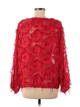 See and Be Seen Long Sleeve Blouse (view 2)