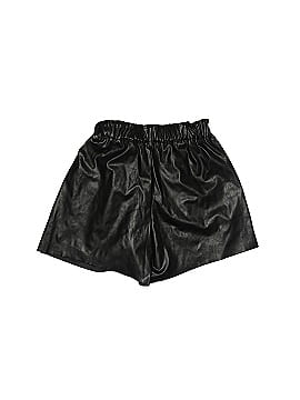 OAT Faux Leather Shorts (view 2)