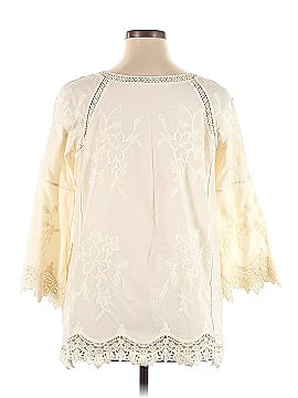 Soft Surroundings 3/4 Sleeve Blouse (view 2)