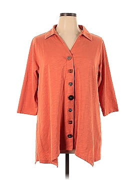 Soft Surroundings Long Sleeve Button-Down Shirt (view 1)