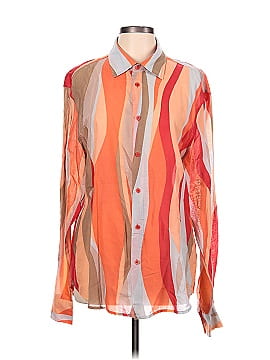 Armani Exchange Long Sleeve Button-Down Shirt (view 1)
