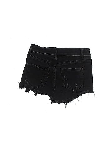 Blue Savvy Denim Shorts (view 2)