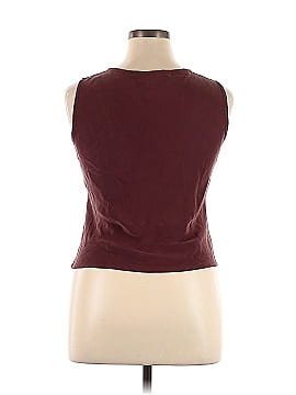 Evan Picone Sleeveless Silk Top (view 2)