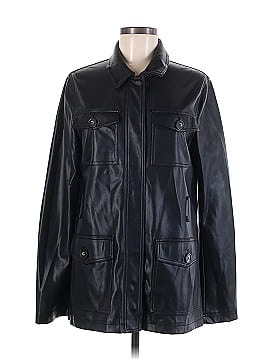 Topshop Faux Leather Jacket (view 1)